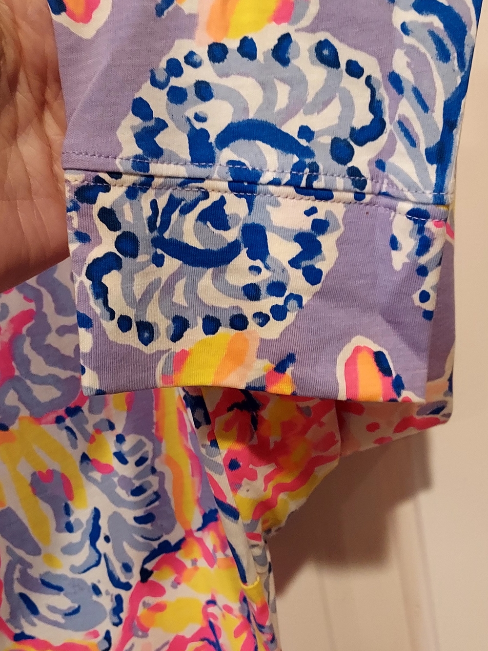 Lilly Pulitzer So Snappy Lilac Verbena Dress - Picture 3 of 5